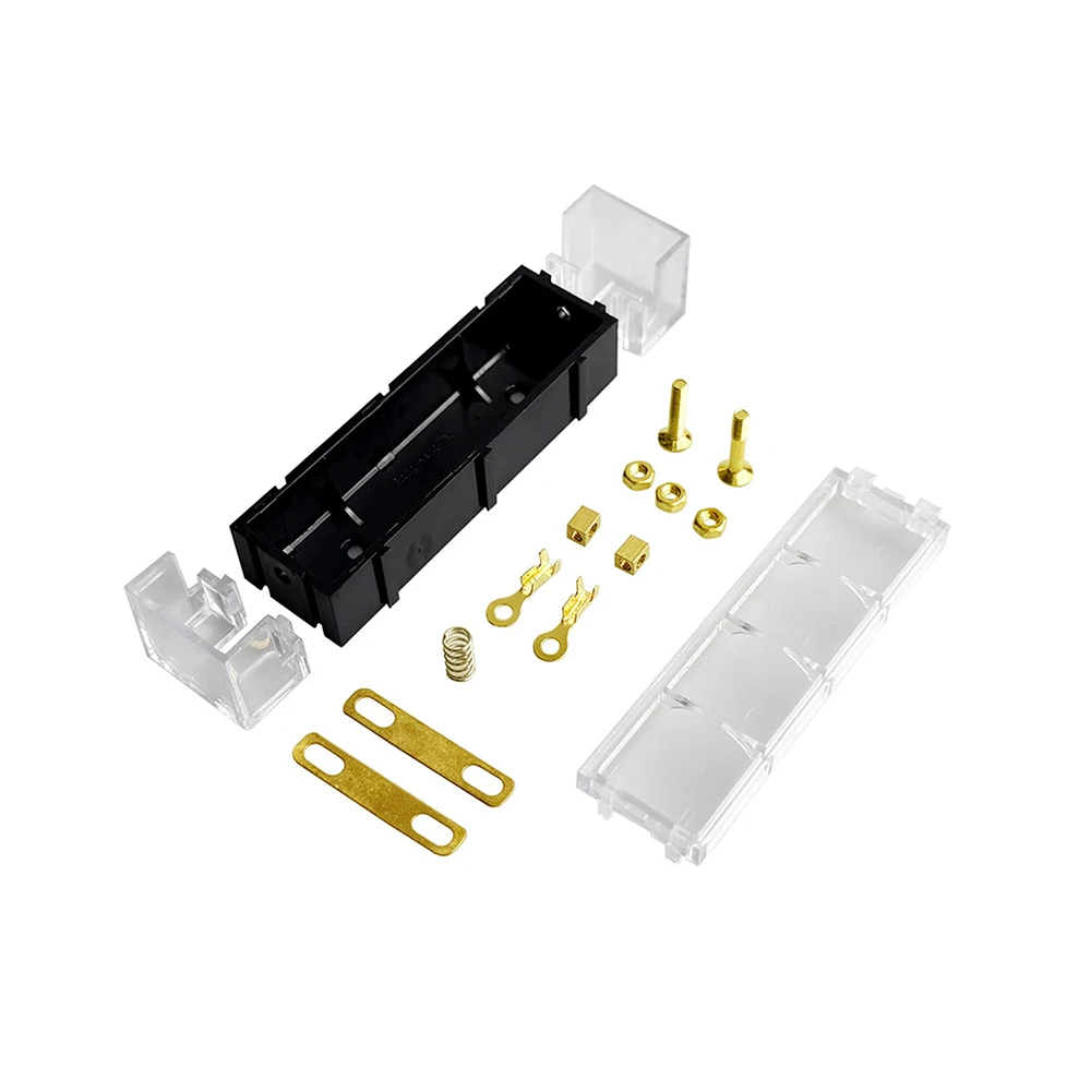 DIY-Batteriehalter für 18650 21700, Verbindbare Box, Tragbarer Energiespeicher, Ohne Schweißen, Zapfenverbindungen – Detail 8