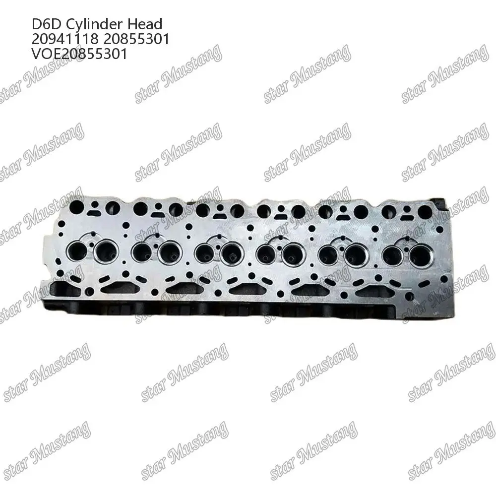 D6D Cylinder Head VOE20855301 20941118 20855301 For Volvo Engine Parts