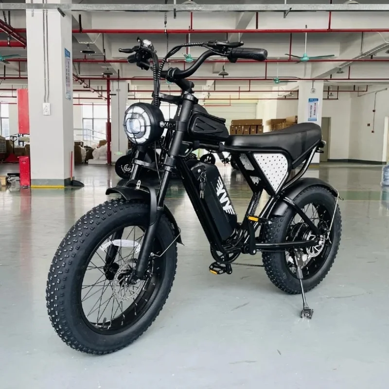 2000W Dual Motor Ridstar Q20 Pro Adult Electric Bike 52V40Ah Dual Battery 20-Inch Electric Bicycle All-Terrain Rideable E-Bike image 6