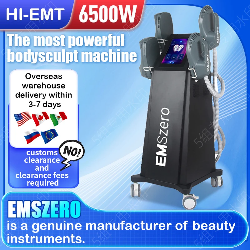 

2024 лучшая машина для похудения EMSzero 6500 Вт с 4 RF ручками и Дополнительной подушкой для стимуляции тазовой кислоты