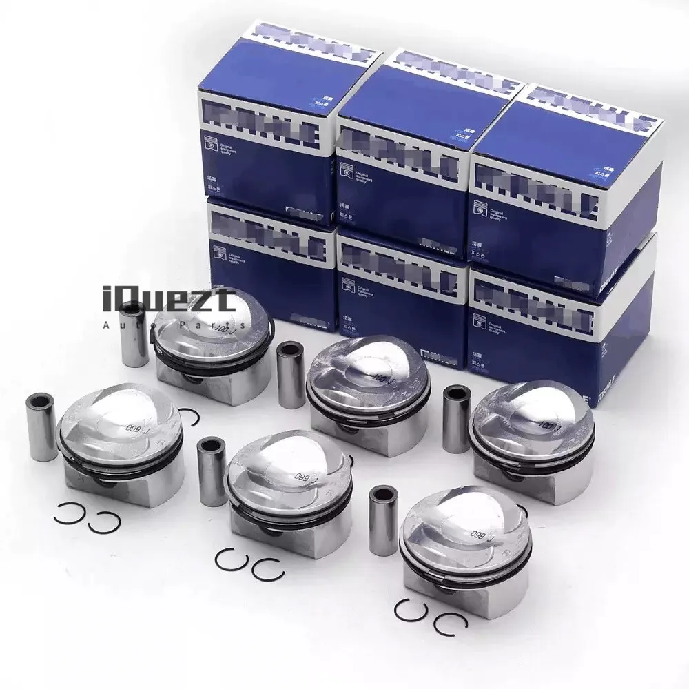 

6x Pistons Rings Set STD Φ84.5mm for Audi A4 B7 A6 C6 A8 3.2 FSI AUK BKH BPK