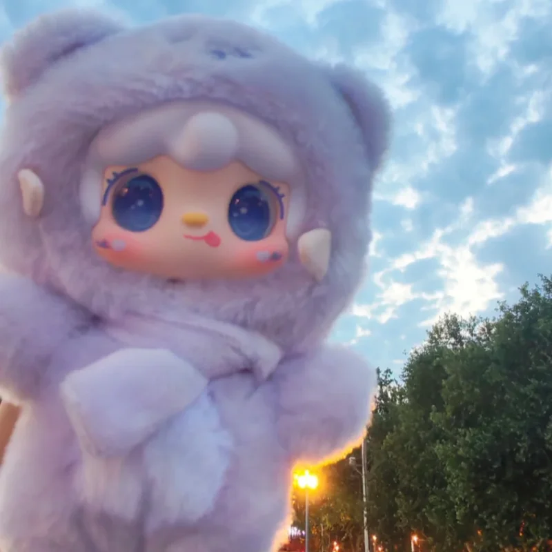 

Подлинная серия Yooki V4 Take A Bite Of Bear, плюшевая слепая коробка, милая кукла, модель игрушки, загадочная коробка, рюкзак, декор, игрушка, коллекционный подарок