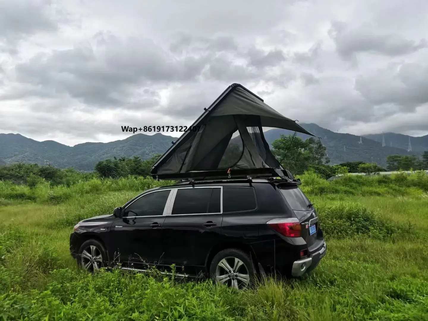 2025 New Design 4X4 Pop-up Triangle Aluminum Hard Shell Roof Top Tent Exclusive for New Zealand Market