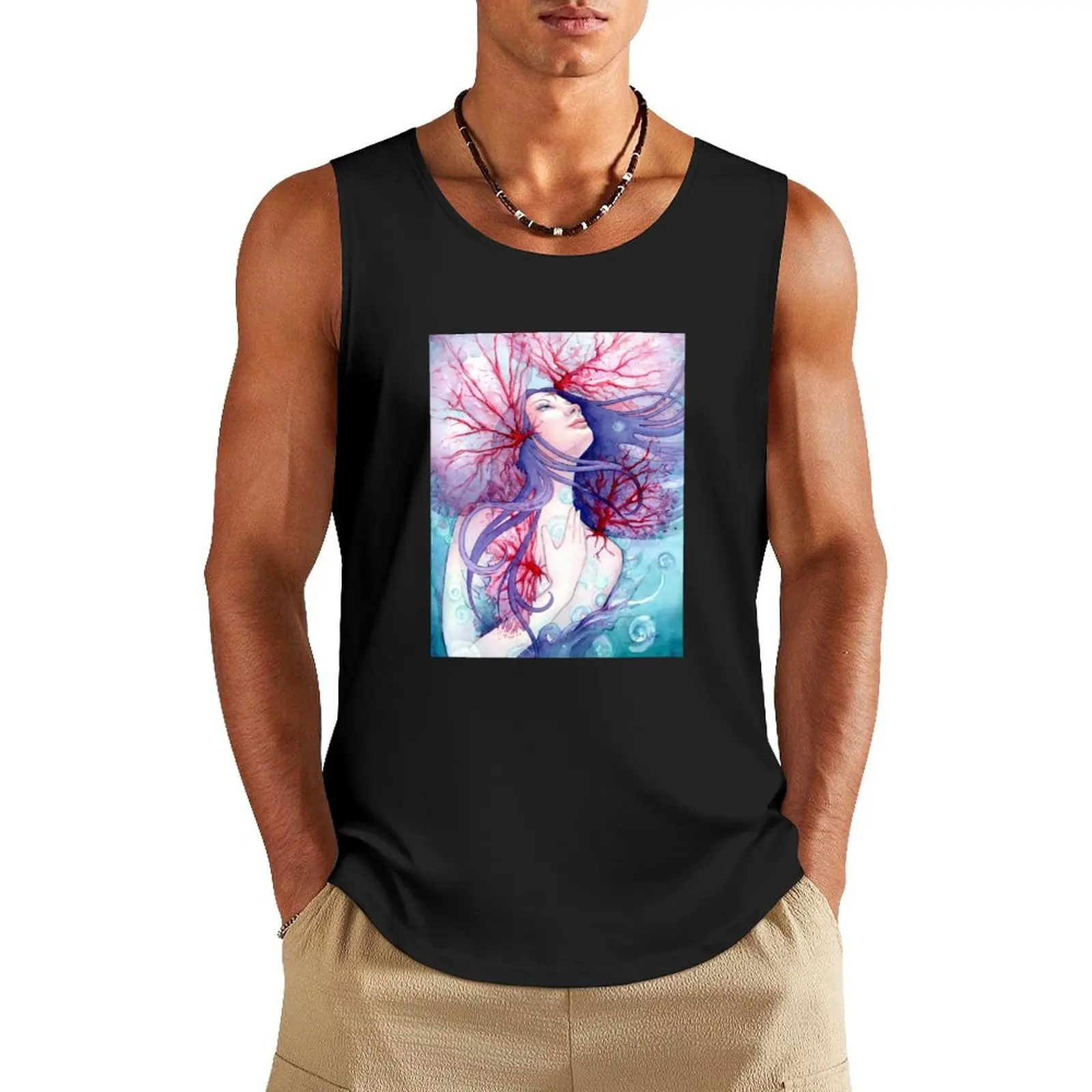 Soul of the Siren Tank Top Gym T-shirts for men gym