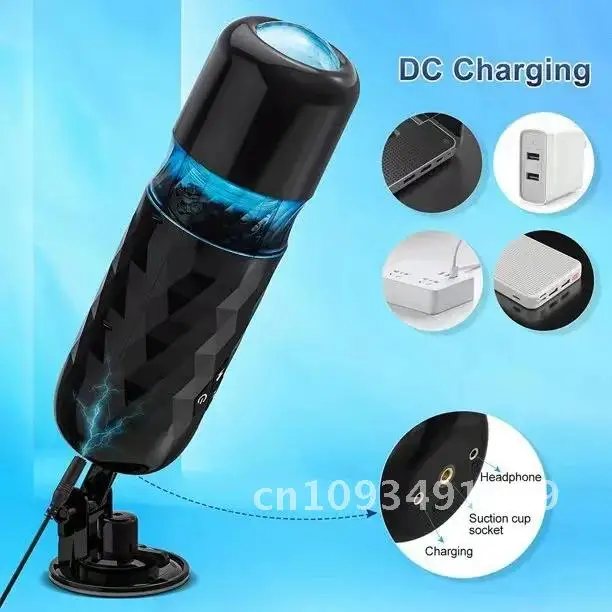 Multifrequency vibration suction groan girl vibrator cup masturbation piston