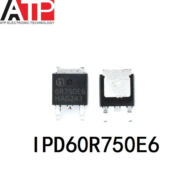 

(100piece) Original New IPD60R750E6 6R750E6 Chip IC N-CHANNEL POWER MOSFET 600V 5.7A TO-252-3