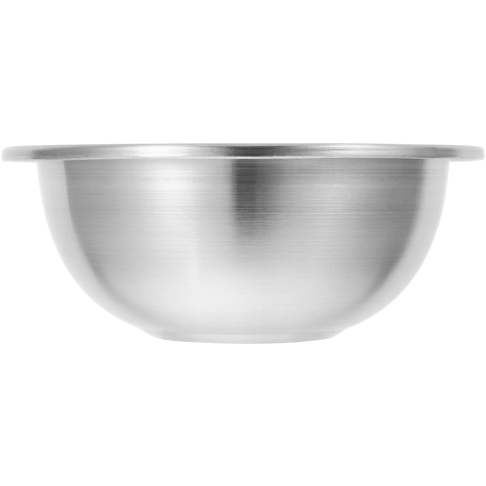 

Stainless Steel Mixing Bowl Set 3 pcs Commercial Grade Food Safe Rustproof Nesting Bowls for Baking Serving Fruit Salad Soup Pot