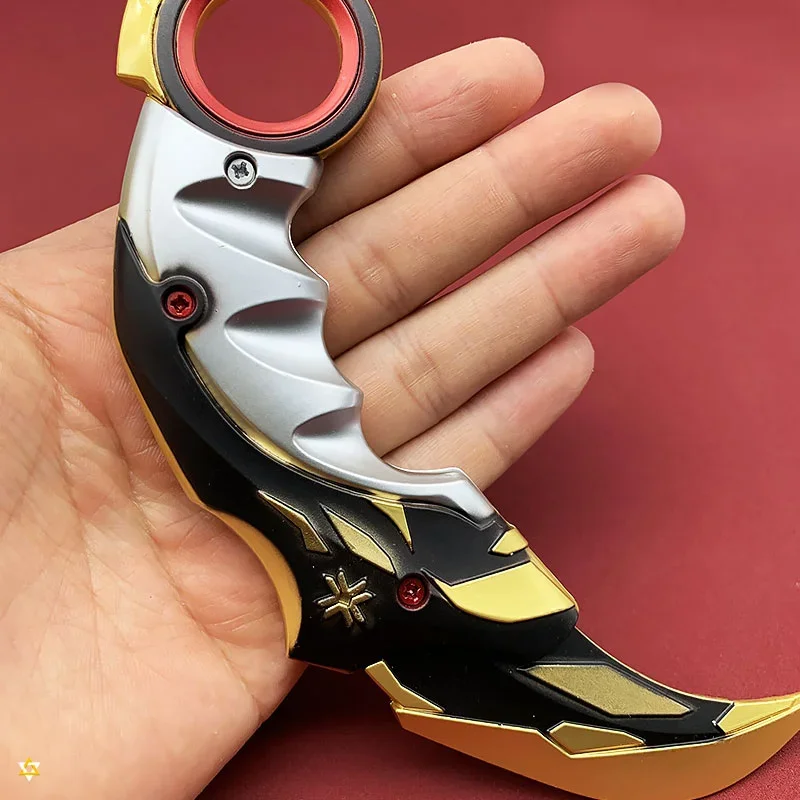 Validant championship Karambit Metal Model EP5 Prime Vandal Claw Knife lega Craft Model Game Jett Kunai giocattoli da collezione coltello