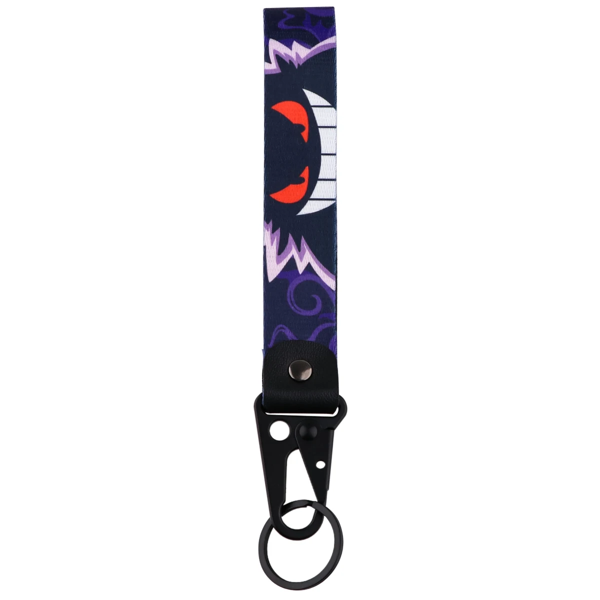 Cute Gengar Key Chain, Anime Game Lanyard