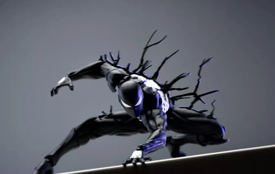 messtoys スパイダーマン MessToys Superior Spiderman figura juguetes para desenredar Kaine