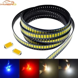 10/100X 5730 SMD SMT Ultra Bright Warm DIY Led Emitting Diode Chip Light Surface Mount For Bar Ceiling Atmosphere Landscape Lamp