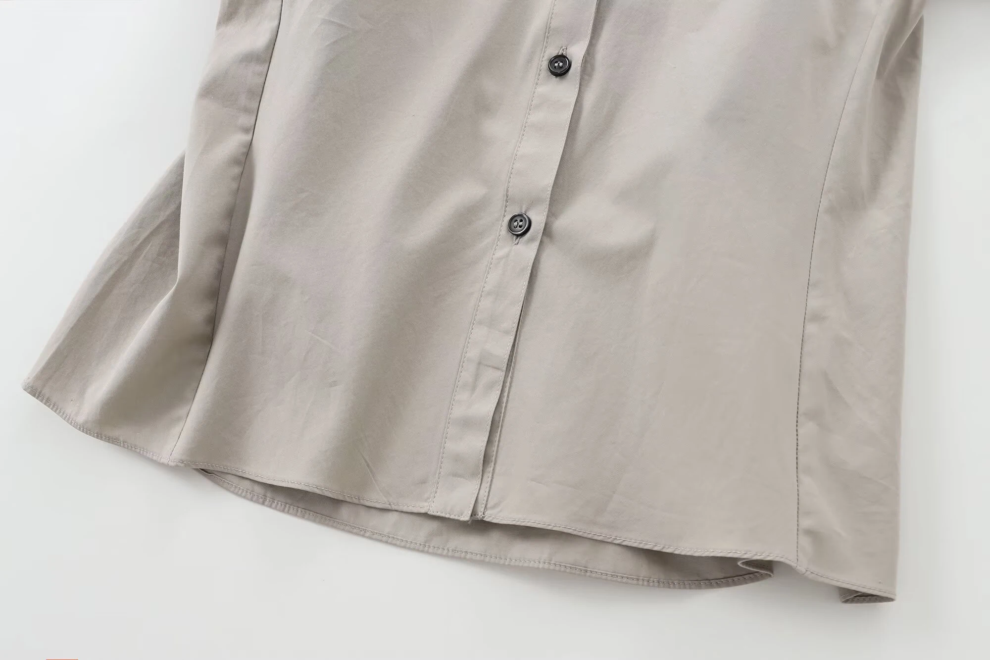 DEEABAE style européen et américain hiver nouveaux vêtements pour femmes design sens tempérament polyvalent chemise en coton à manches longues