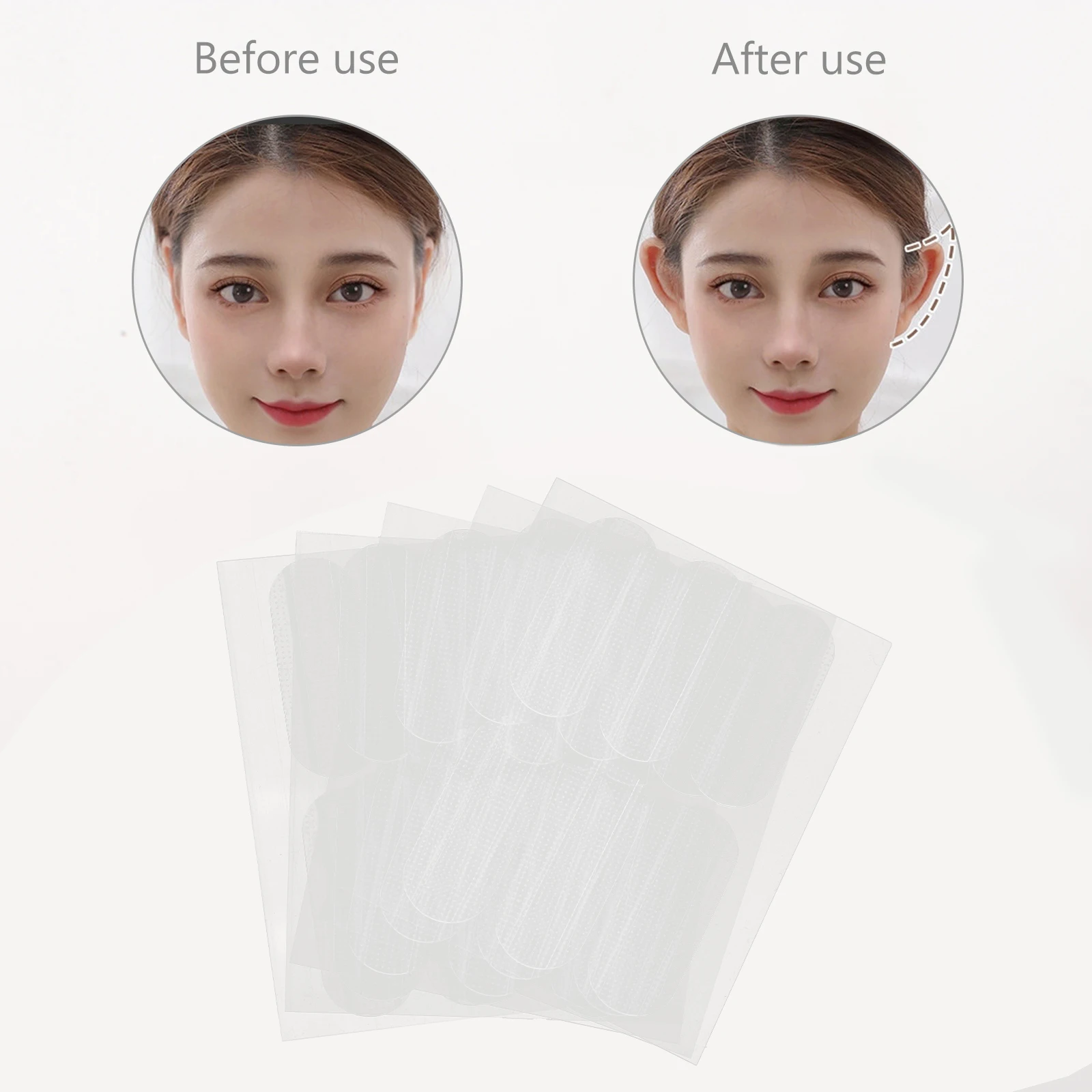 

30 Pcs Ear changing Stickers Vertical Tape Women Correction Ear Patch Photo Props Party Accessories