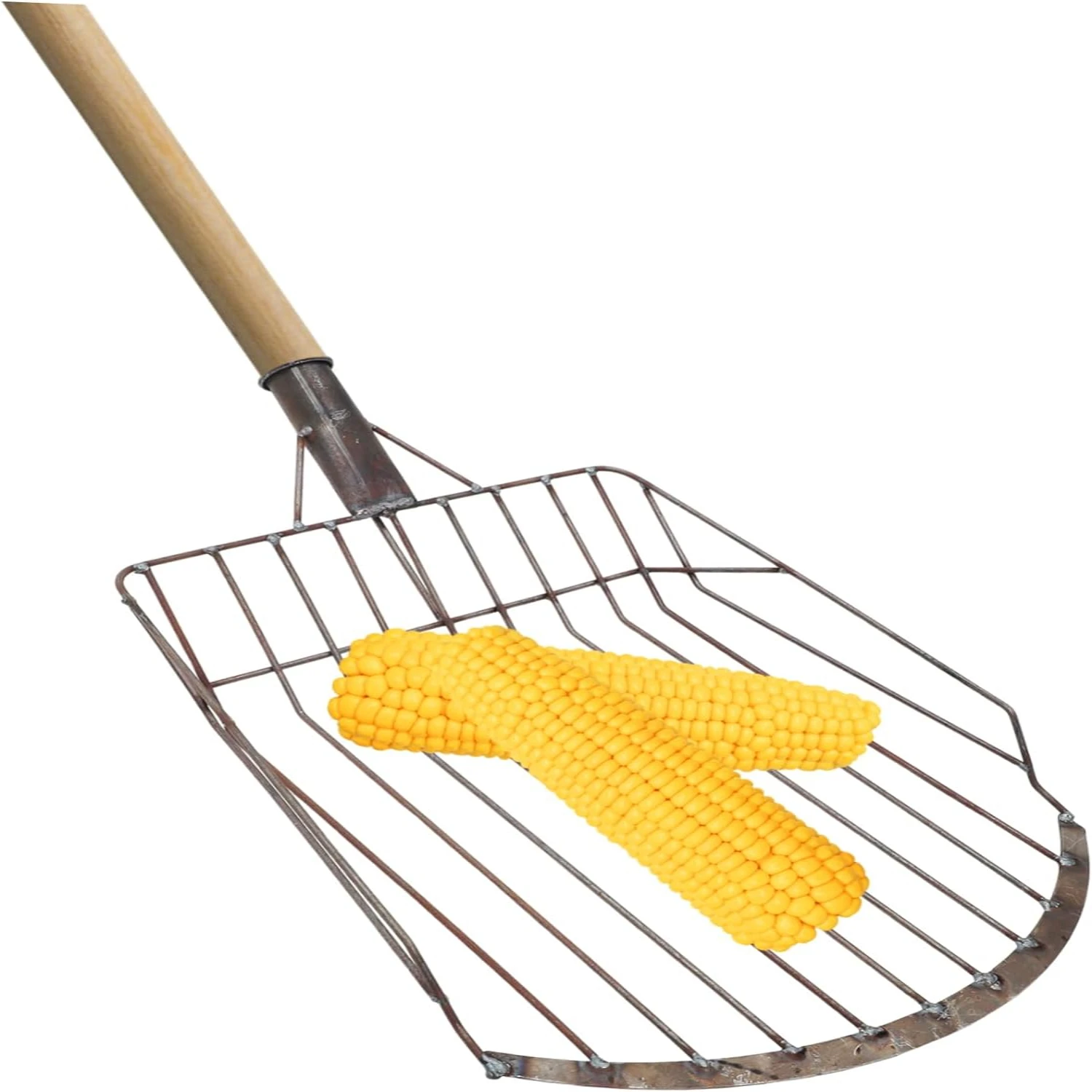 

Convenient Large Heavy-duty Portable Corn Fork Tool Set Including Small Dustpan, Tabletop Shovel, and Small Hand Trowel - Durabl
