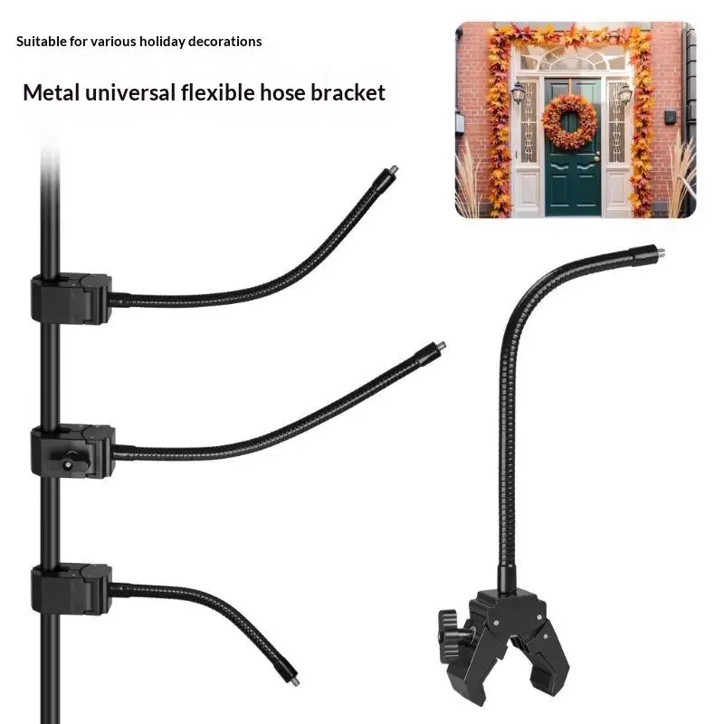 Universal Phone Holder Adjustable Flexible Hose Clip Stand 360 Rotatable for Toddler Cartoon Video Watching view 2