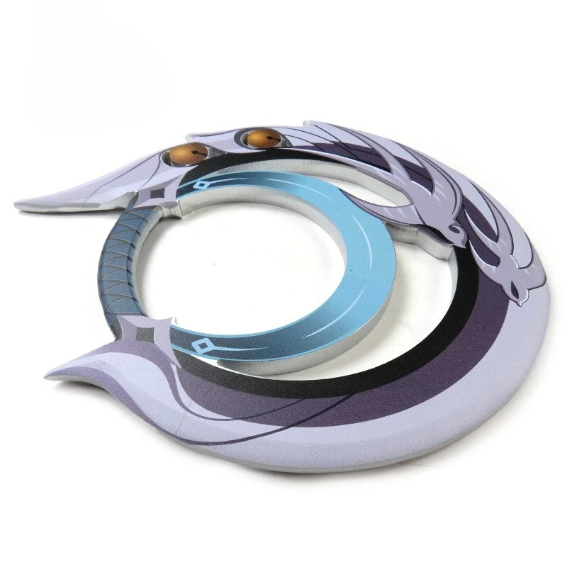 37cm genshin arma de impacto modelo lan yan adereços e armas cosplay armas de madeira ornamentos de mesa decoração do quarto presente do feriado