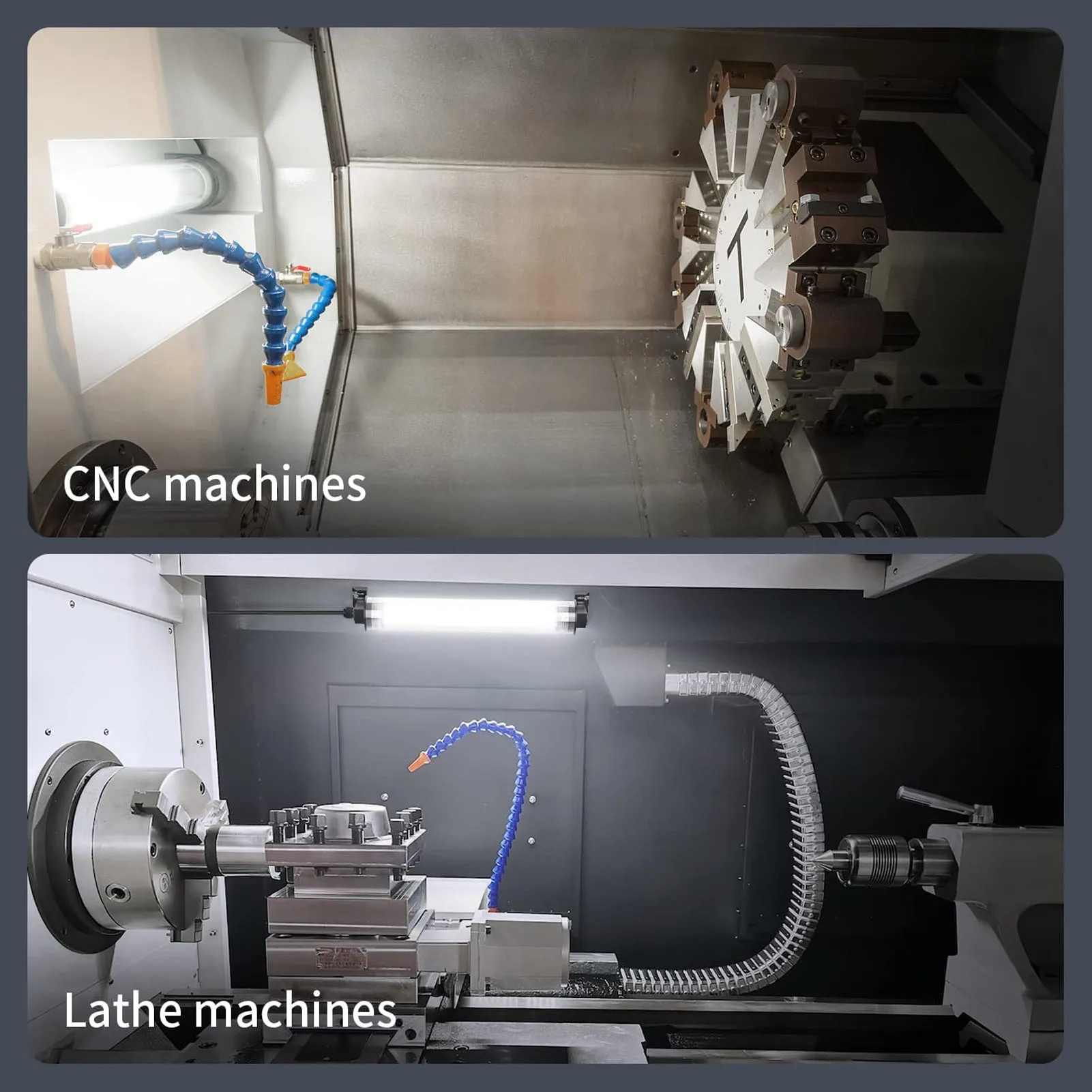 CNC Machine Tool Light 10W LED Lathe Milling Workshop Working Lamp Explosion Proof 110‑220V 10W Machine Tool Light Lathe Lamp