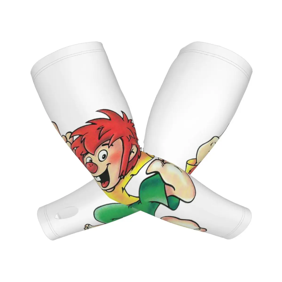 Pumuckl 1 Outdoor Arm Sleeves Sun UV Protection Cover Summer Ice Silk Cycling Tattoo Sleeves
