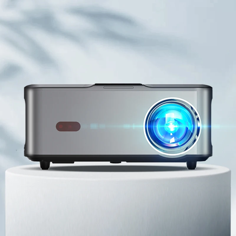 

Rigal P1A Conference Video Big Outdoor Android 4K Projector Display Remote Home Theater Movie Projector For Gaming