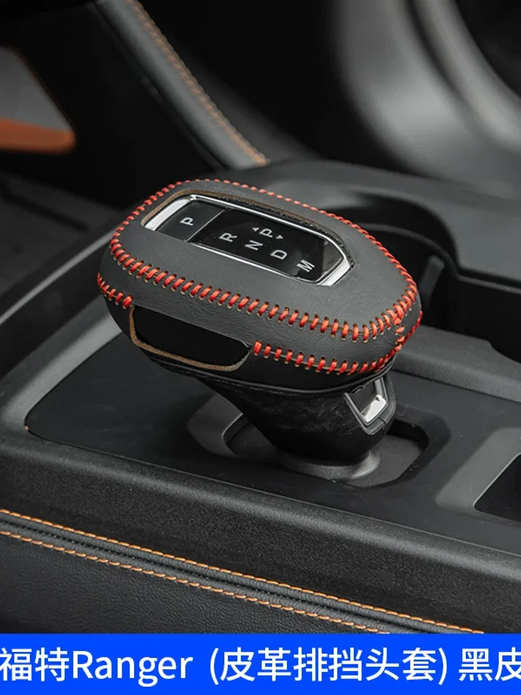 ABAIWAI – housse d'engrenage en cuir, pour Ford Ranger Wildtrak T9 2022 2023 2024 2025, accessoires