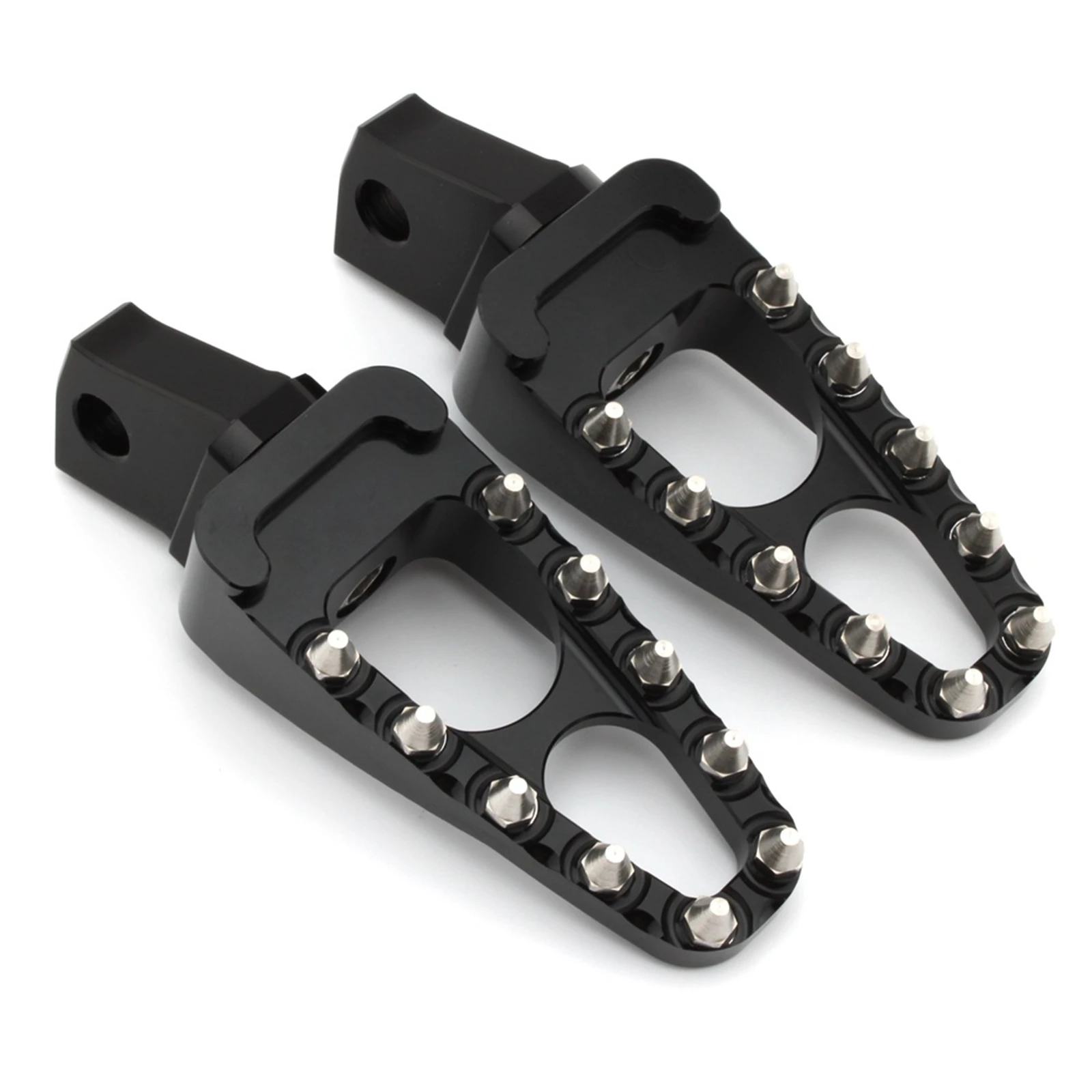 2 Pieces Motorcycle Foot Pegs Gear Shift Brake Pedals Toe Pegs For BMW R18