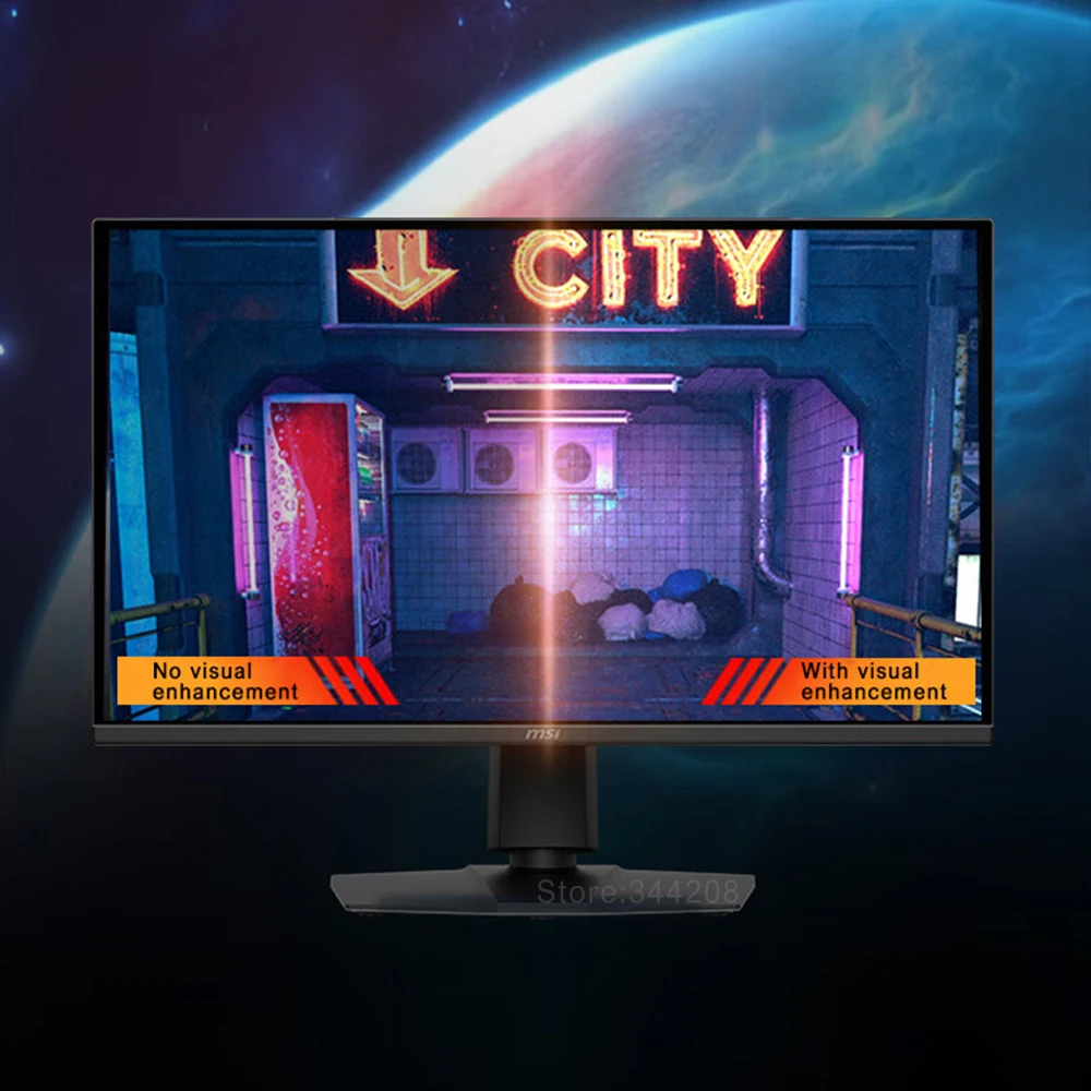 شاشة MSI MAG 274QF X24 Black Blade 2K HDR10 تدعم 10.7 مليار ألوان 240 هرتز 0.5 مللي ثانية تدعم تقنية العناية بالعين