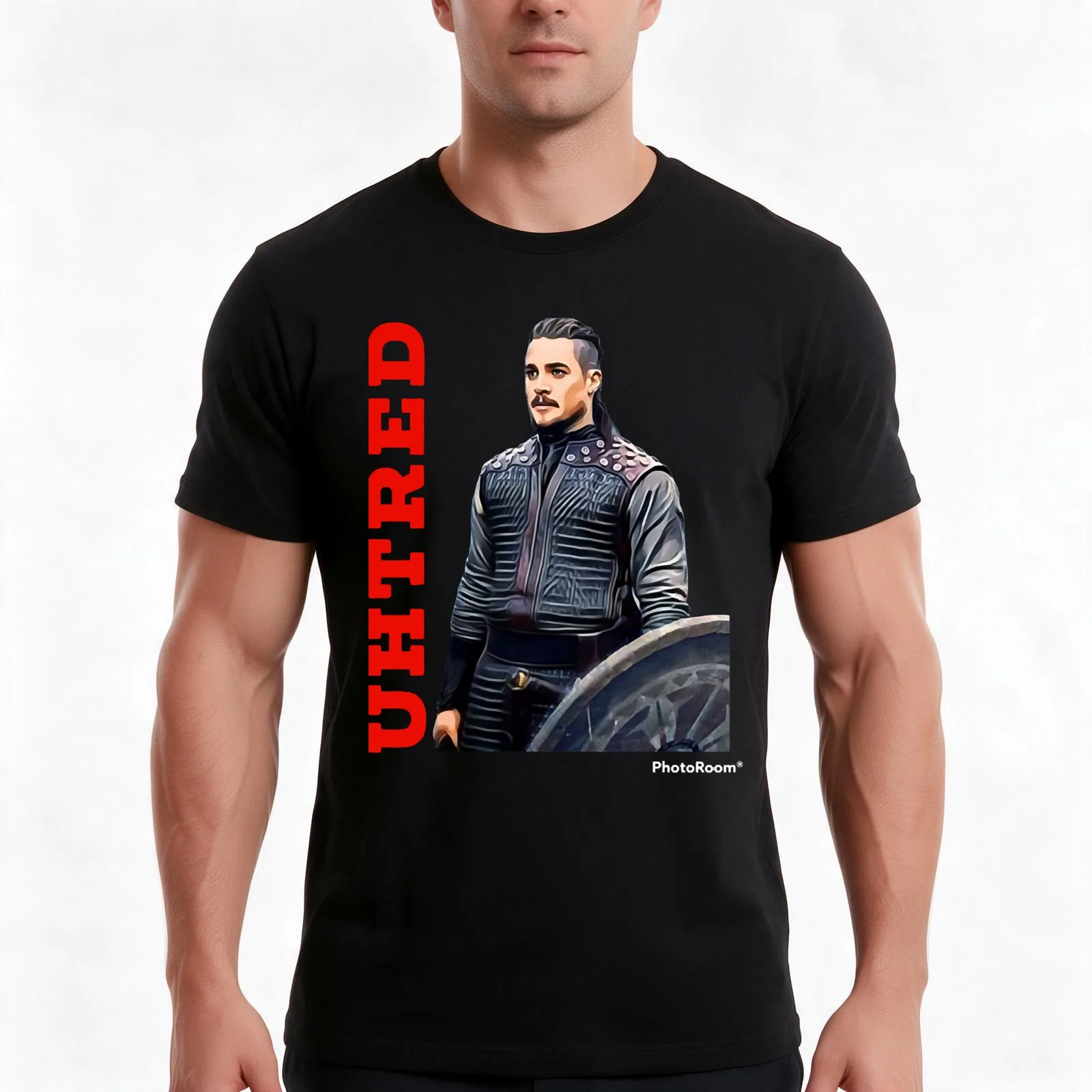 Day Gifts Uhtred Of Bebbanburg Cute Graphic Gift T-Shirt, Summer Casual Cotton Tee, Oversized Streetwear Tops, Unisex Men Women