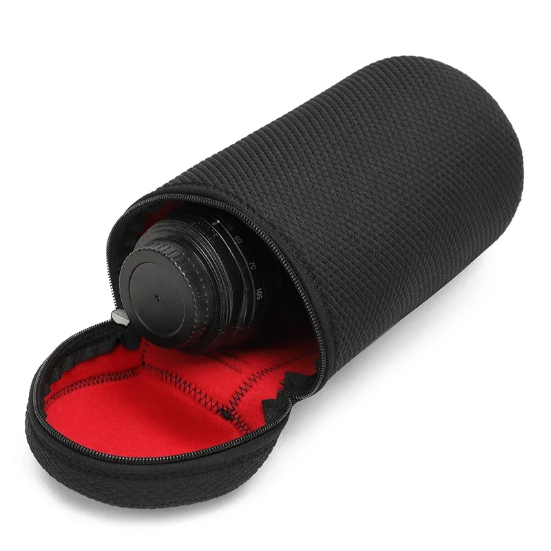Lens Case Lens Barrel Lens Bag Protection Thickened Waterproof Splash-Resistant Micro Camera Storage Tube Storage Bag