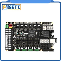 FYSETC Spider King 10 -Axis Industrial-grade MotherBoard Board Core Replaceable support Klipper/Marlin 2.0 for Voron 3d Printer