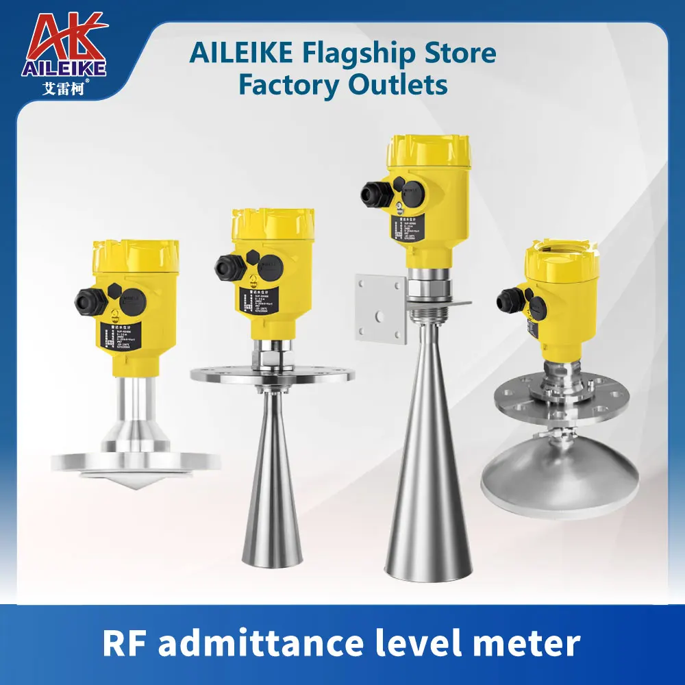 AILEIKE Best Selling 80GHz Radar Level Measuring Instrument High Frequency radar Material Level Gauge