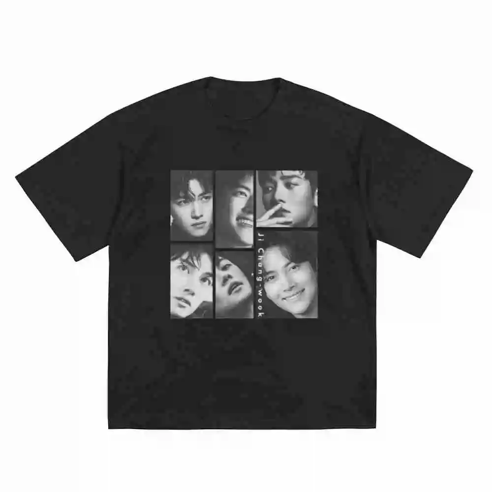Ji Chang Wook K Drama Short Sleeve Tee 100% Cotton T-Shirt