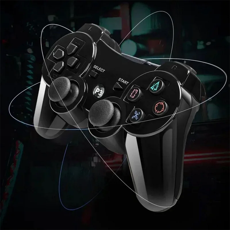 Obsługa kontrolera PS3 Bezprzewodowy pad do gier Bluetooth do konsoli Play Station 3, konsola typu joystick do konsoli PS3 na PC
