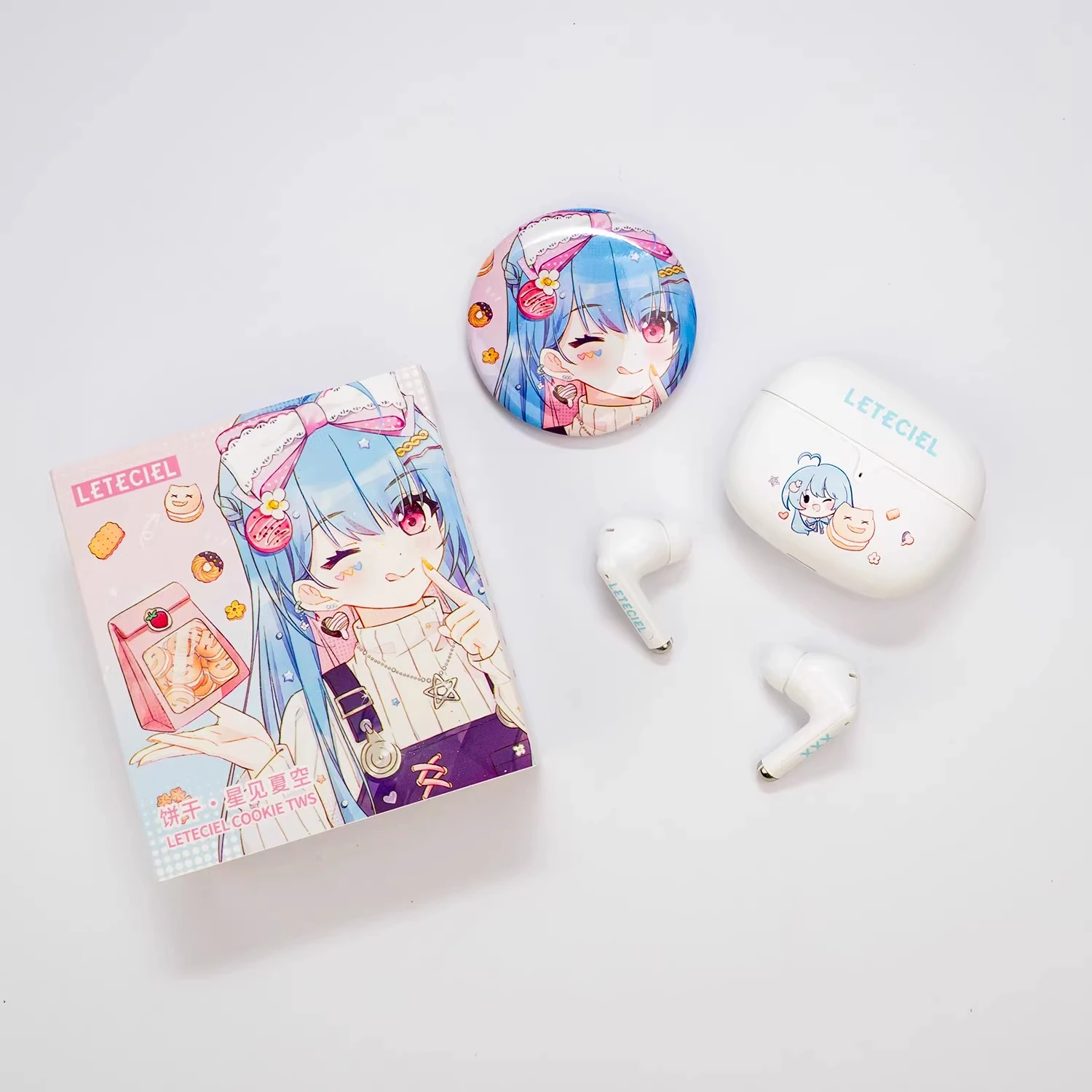 Audione  Leteciel COOKIE TWS True Wireless Bluetooth Earbuds (Bluetooth 5.4) with free accessories