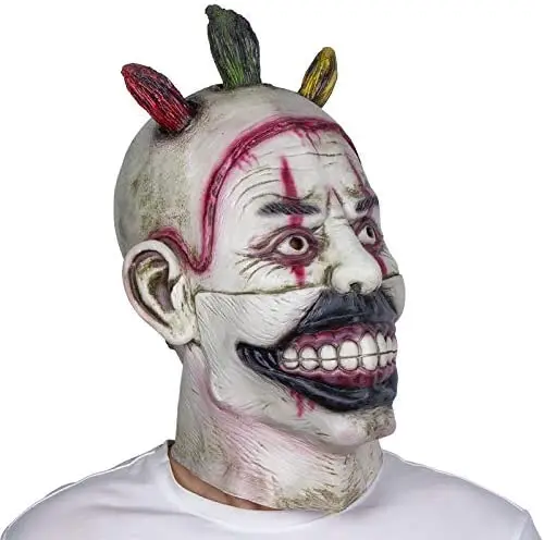 Twisty Clown Mask Halloween Cosplay Horror Scary Costume Accessories