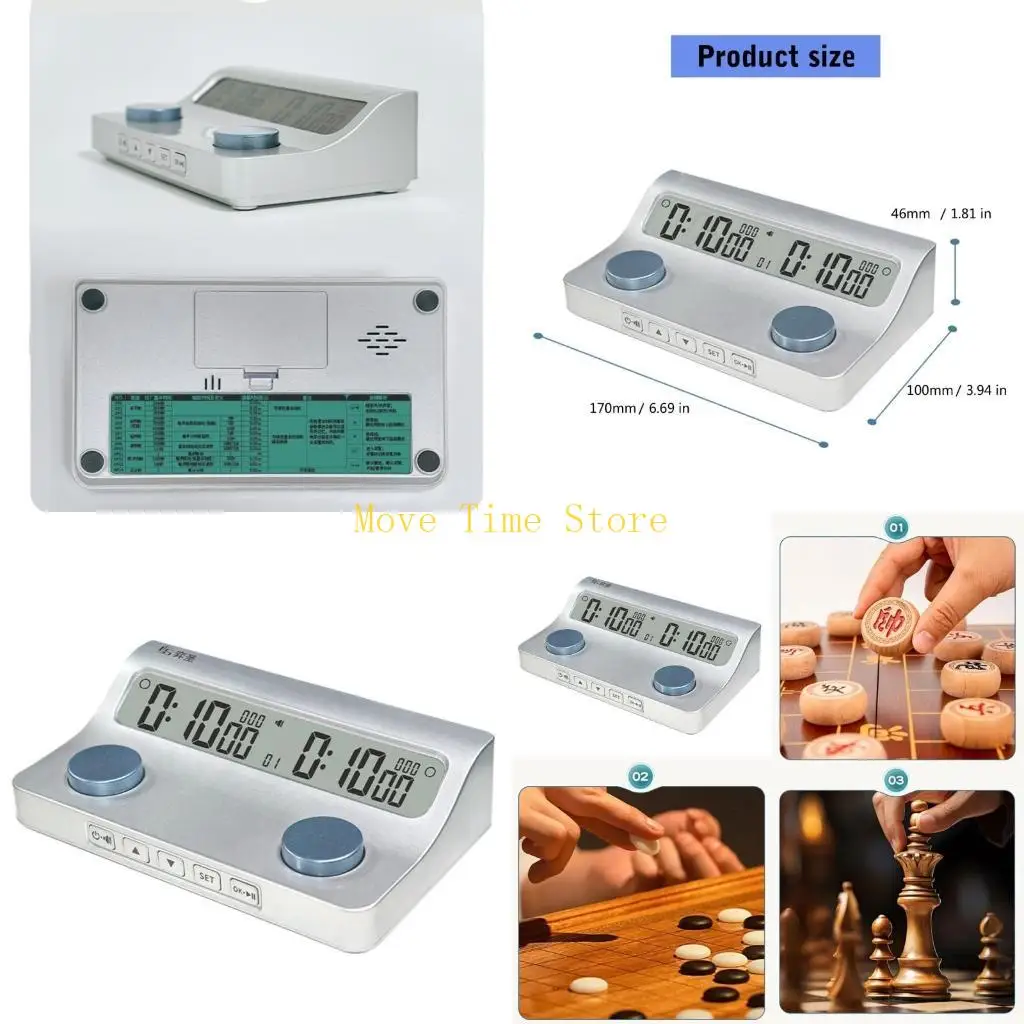 

92me Count Down Function Timer Timer Game Dreestepee Courtdow Clock Digital Chess Clock Professional Chess Timer