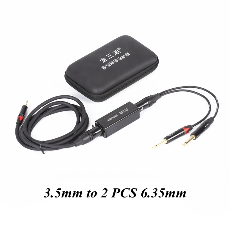 Professional Audio Noise Reduction Isolator Eliminating XLR Noise From Power Amplifiers and Mixers Audio Signal Transformers