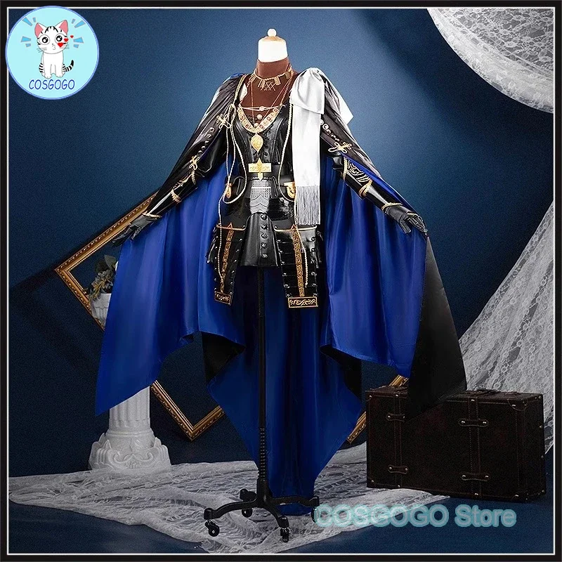 

COSGOGO [индивидуальный] Arknights Vina Victoria Косплей Костюм Женщины Мужчины Cos Game Аниме Вечеринка Униформа Хэллоуин Играть Ролевая Одежда