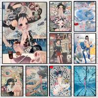 A-Aya T-Takano Movie Sticky Posters Retro Kraft Paper Sticker DIY Room Bar Cafe Aesthetic Art Wall Painting