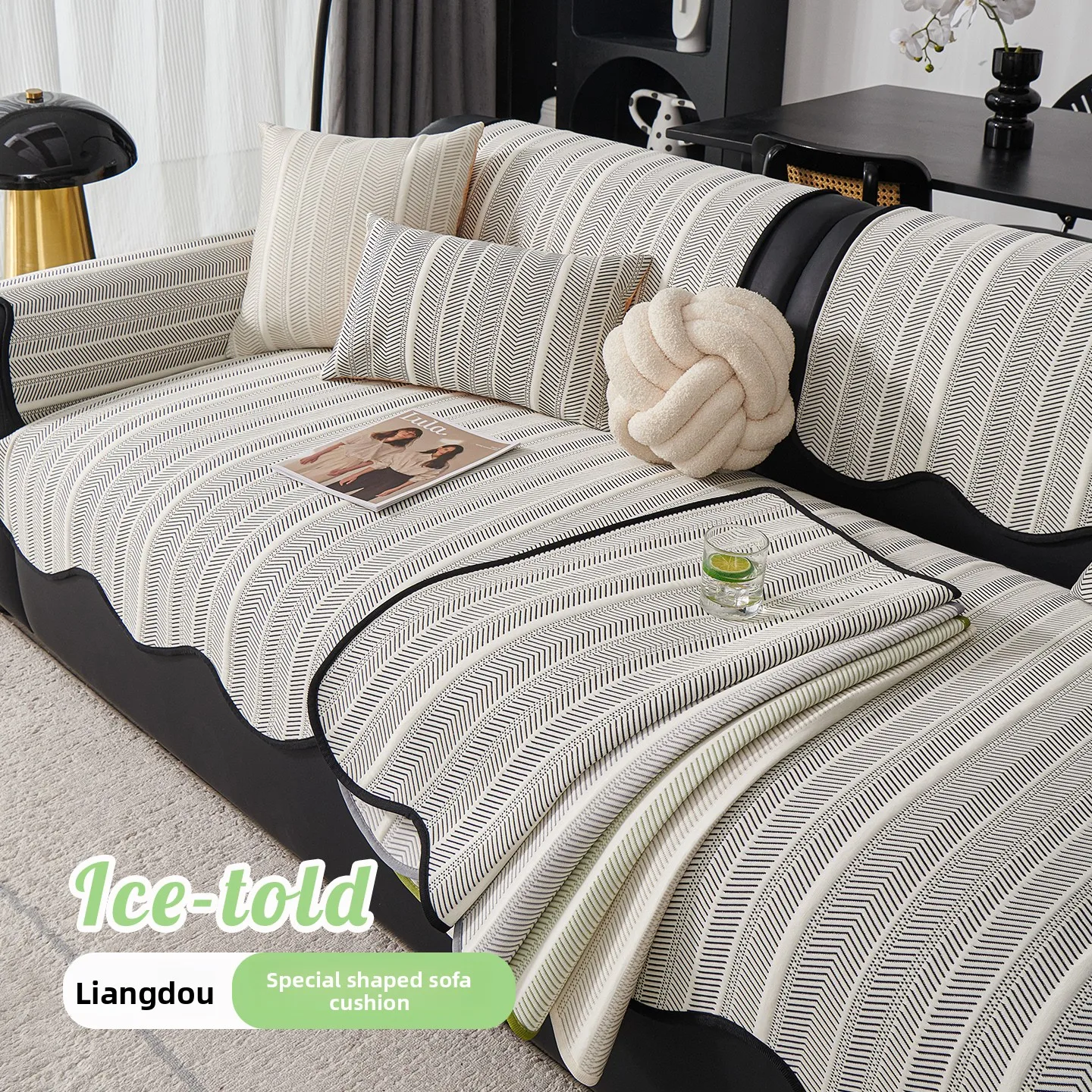 

Летний ледяной шелковый диван Cuion Cool Sensation, нескользящий чехол, полотенце Strange Ape Tee-er, диванный коврик, дышащий холодный коврик