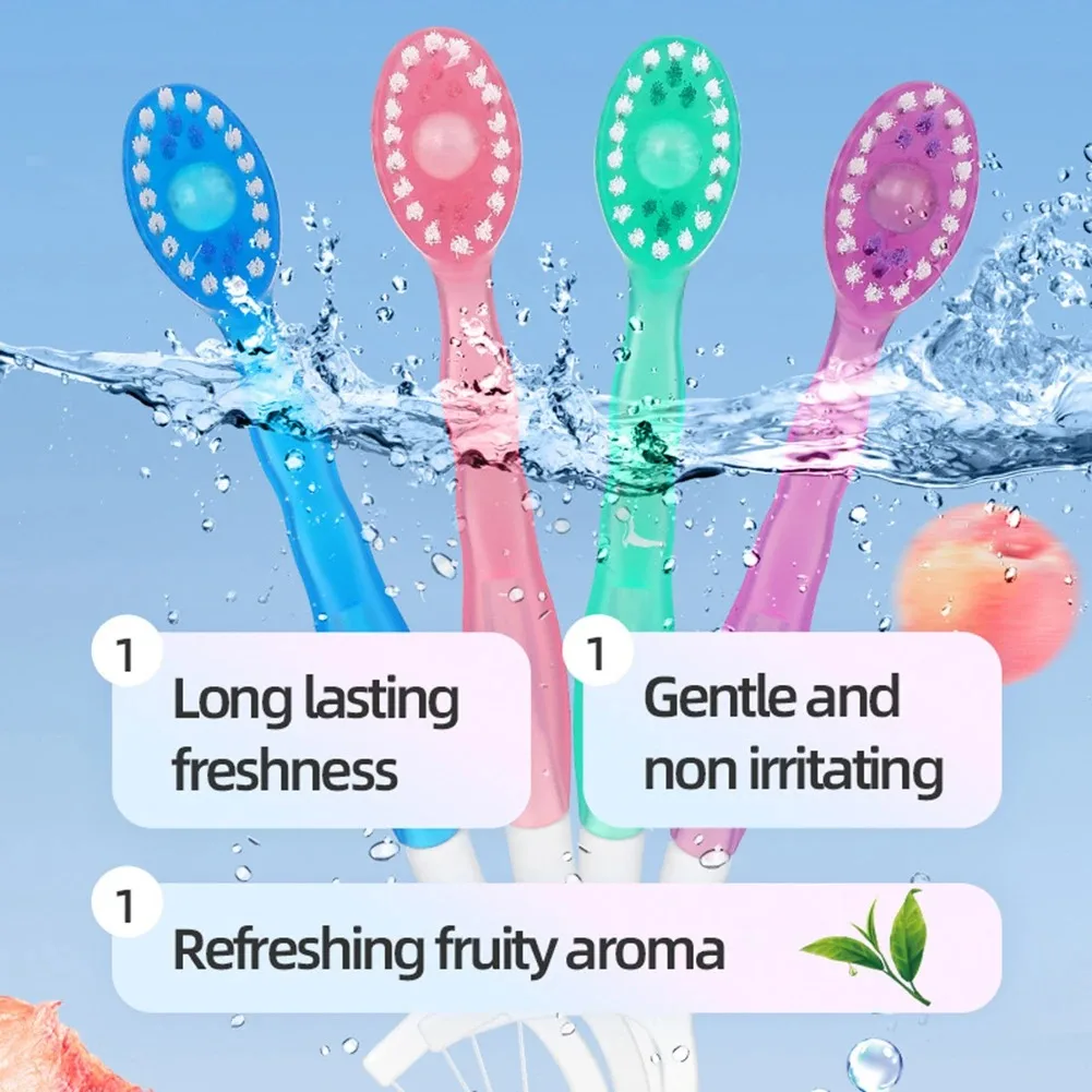 26pcs/Set Portable Travel Toothbrush Set Disposable Mini Toothbrushes with Toothpaste Tongue Scraper Flosses Oral Care Kit