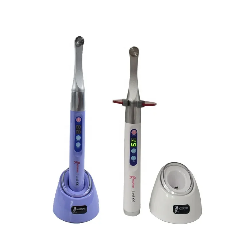 

Dentals light curing equipment White Color 2500 mW/cm2 one second light cure orthodontic led lamp for composite resins materials