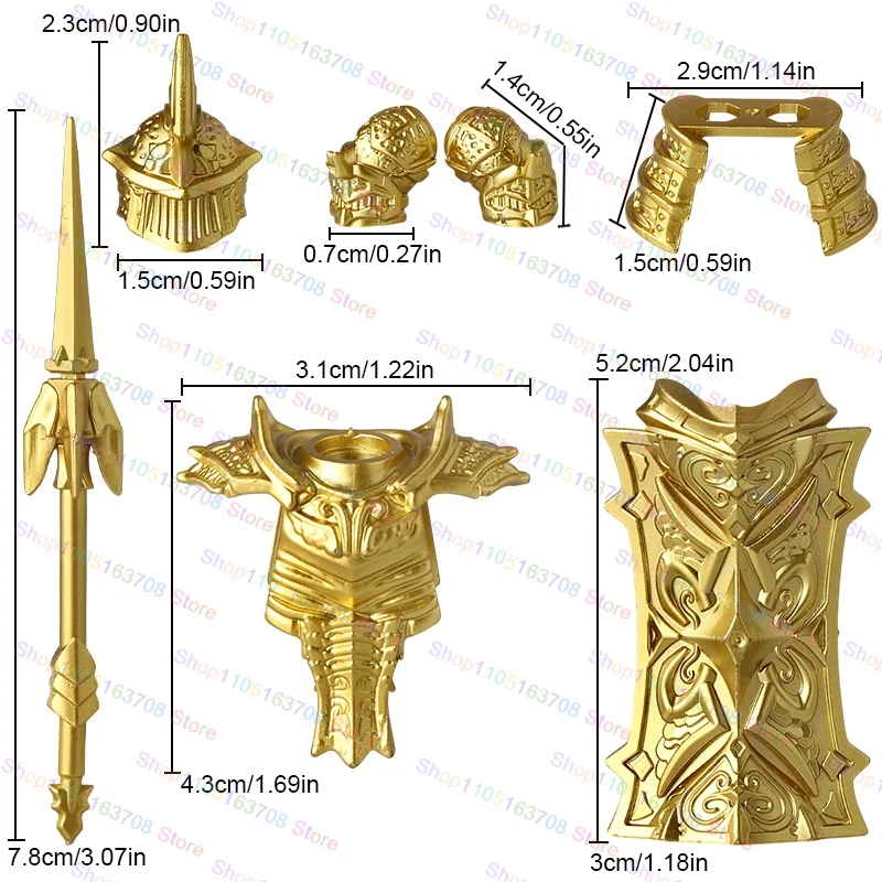 Filmes anime jogos figuras acessórios blocos de construção medieval torre romana soldados cavaleiros pretos montar modelo diy crianças brinquedos