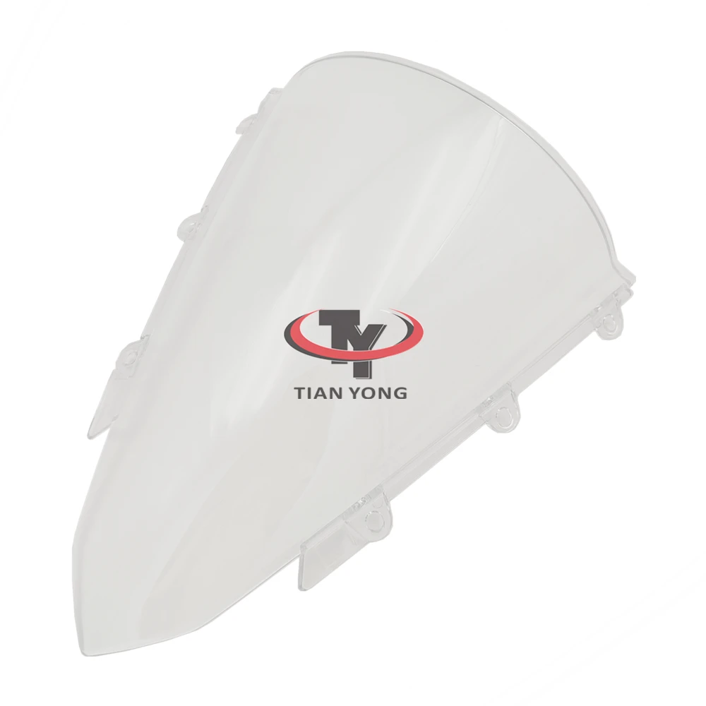 Parabrisas transparente de alta calidad para motocicleta Honda, accesorio de color negro para moto Honda CBR500R 2016-2017-2018 CBR500 CBR 500 R 500R