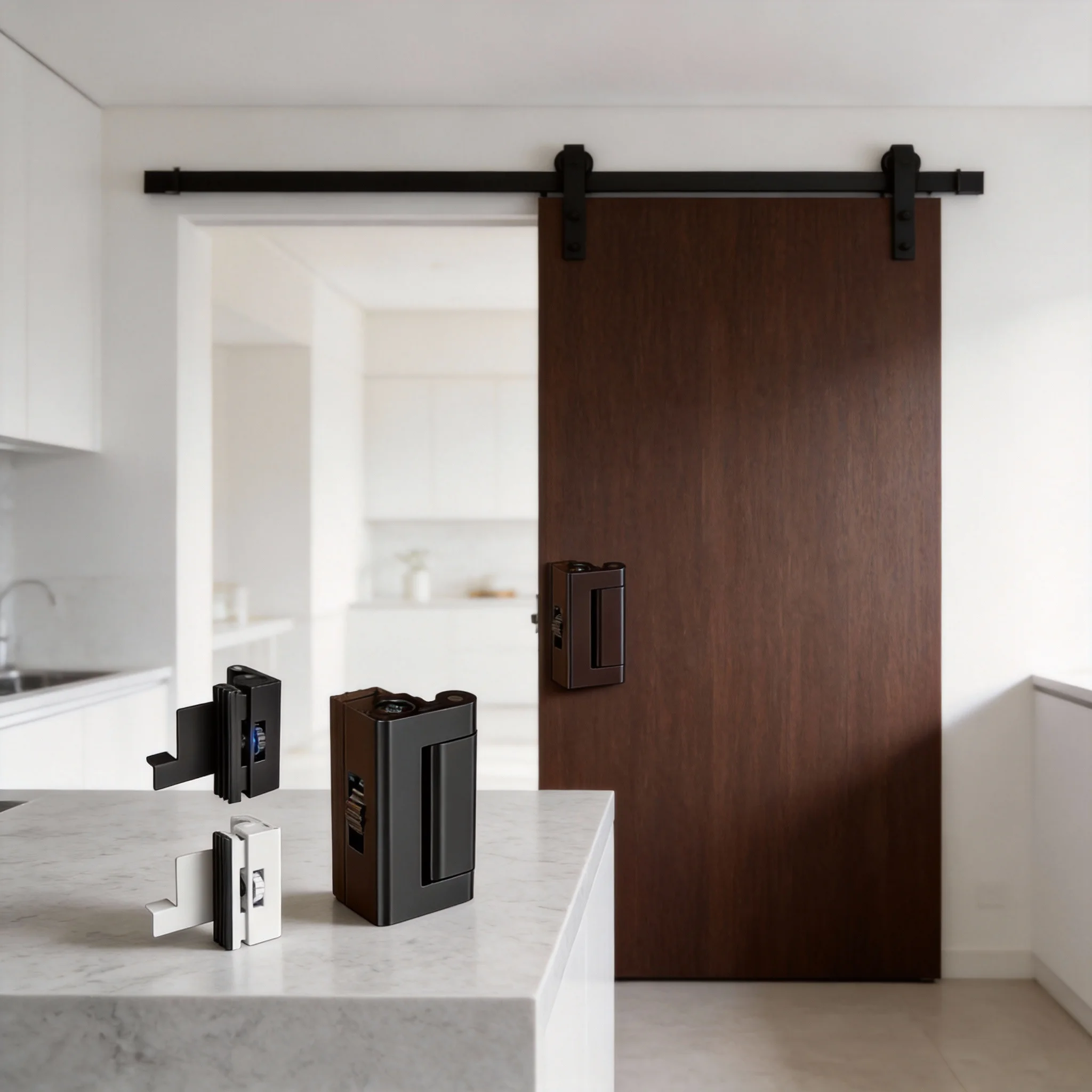 

Дополнительный фиксатор-замок для двери, портативный замок для двери, замок для квартиры/спальни без сверления, дополнительный замок из алюминиевого сплава, инструмент для установки ﻿