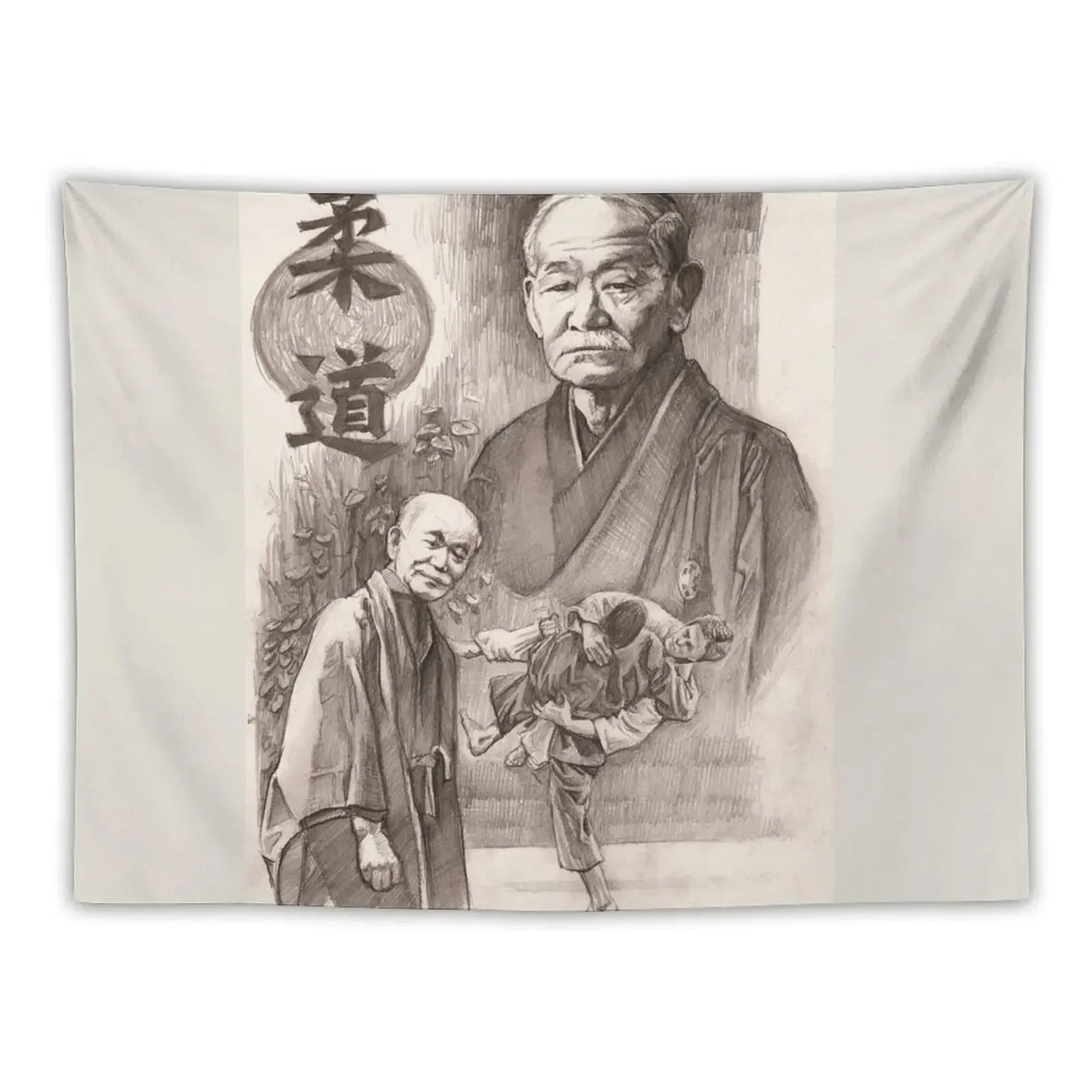 

Jigoro Kano Tapestry Decorations For Room Room Decore Aesthetic Christmas Decoration Tapestry