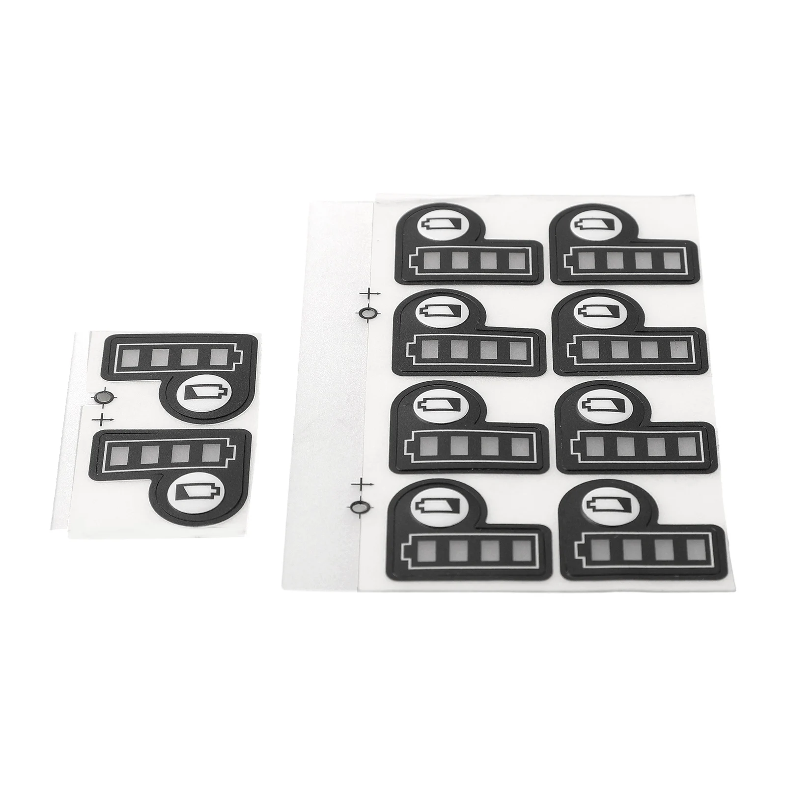 10PCS For Makita BL1830 Li-ion Battery LED Key Sticker Label Tag For Makita 18V 14.4V Lithium Battery Power Tool Accessory