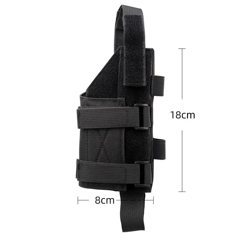 Tactical Gun Holster Molle Modular Belt Pistol Holster For Right Handed Shooters M9 1911 Glock 17 19 22 23 31 32 34 35