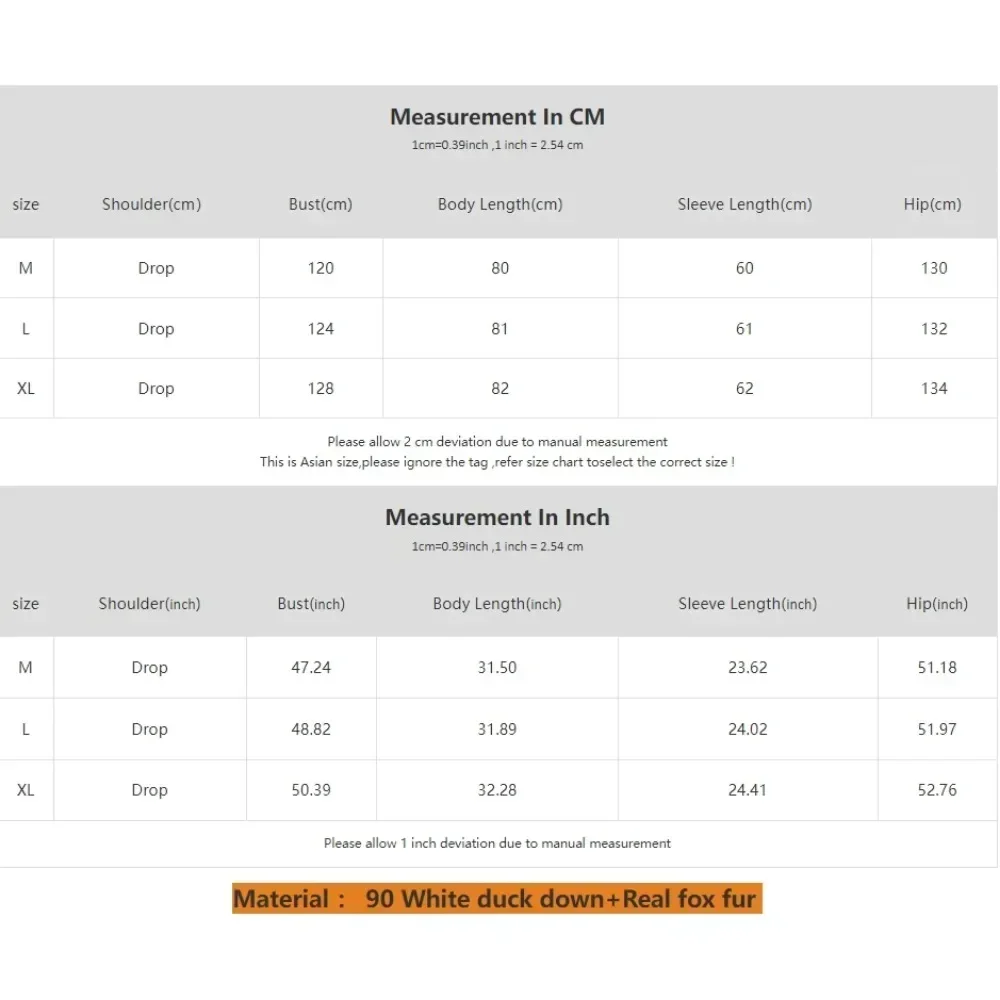 سترة شتوية غير رسمية للنساء بغطاء للرأس ملابس خارجية من فراء الثعلب الحقيقي الطبيعي سترة منتفخة سميكة ودافئة ملابس الشارع معطف أبيض مبطن للأسفل #6