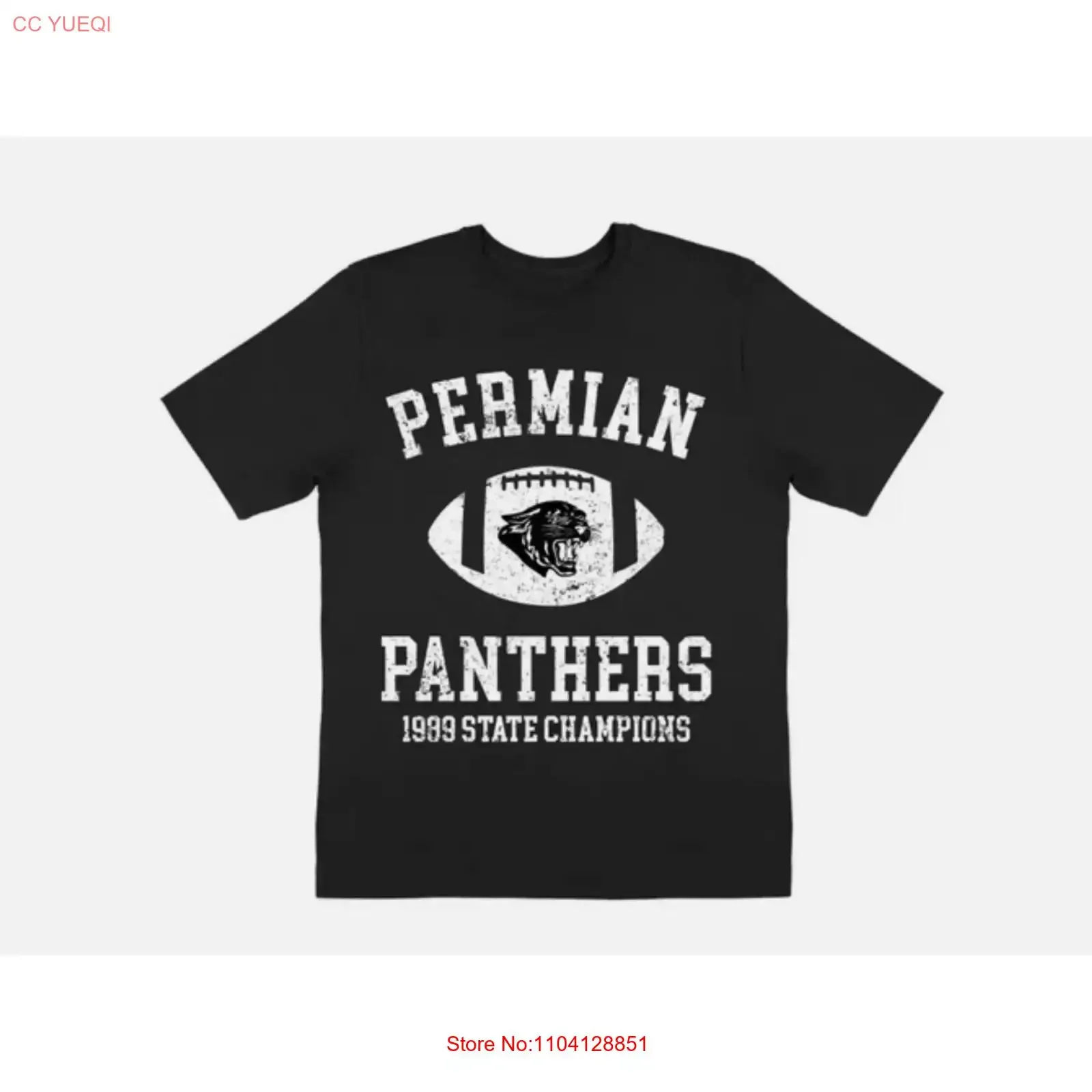 

НОВАЯ винтажная футболка Permian Panthers Texas Mojo Friday Night Lights 1989 с эффектом потертости, с графическим принтом, слегка комфортная.