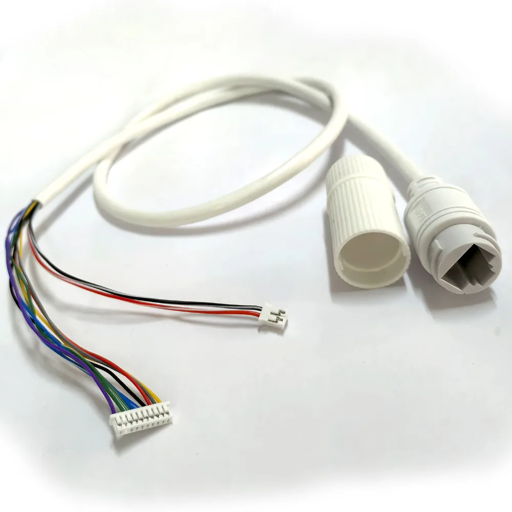 

Кабель POE для CCTV LAN, 11-контактный, с разъемом RJ45, с индикатором состояния для модуля платы IP-камеры